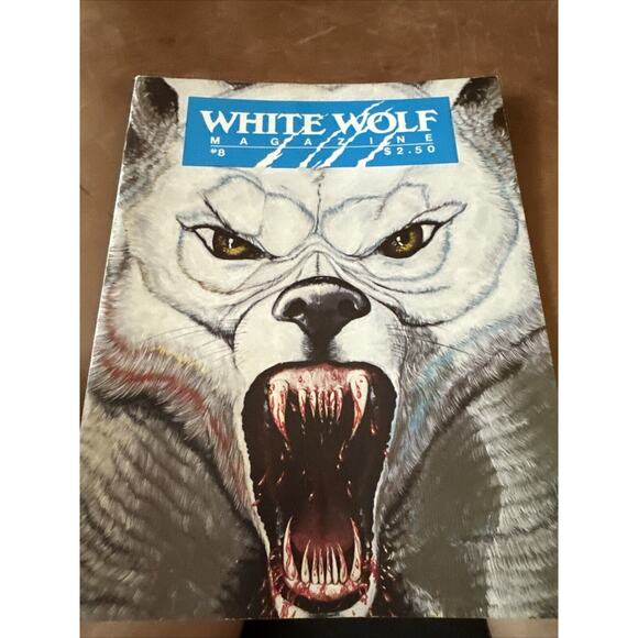 White Wolf Magazine #8 (circa 1987) - Picture 1 of 5